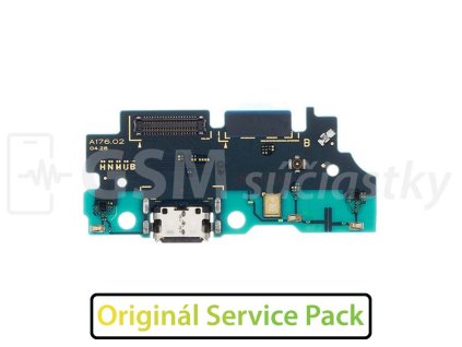 Doska nabíjania Samsung Galaxy A17, A176 nabíjací konektor, mikrofón Originál