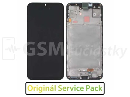 Samsung Galaxy A17 5G, A176B LCD displej + Dotykové sklo a rám Originál