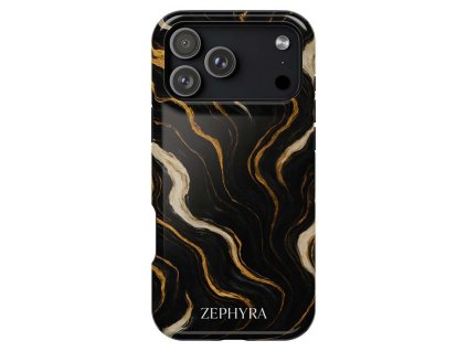 Noir Luxe Marble - iPhone 17 Pro Kryt