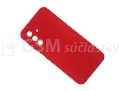 Silikónový kryt na mobil Samsung Galaxy A17 4G, A17 5G, Červený
