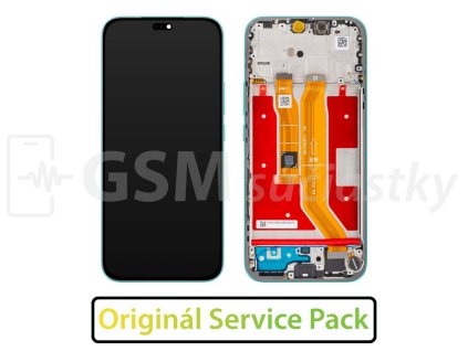 Honor 400 Lite LCD displej + dotykové sklo a rám Original Grenn