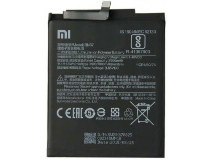 Batéria Xiaomi Redmi 6, 6A - BN37 Originál