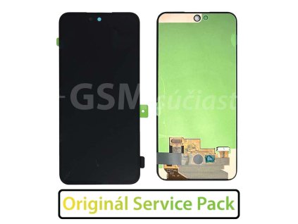 Samsung A556 Galaxy A55 5G LCD displej + Dotykové sklo Originál bez ramu