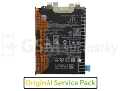 Originál batéria BN5V pre Xiaomi Redmi Note 14 Pro 5G, POCO X7 5G