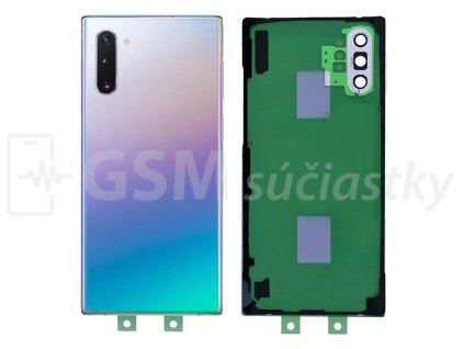 Baterkový kryt Samsung N970F Galaxy Note 10, Strieborný
