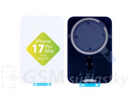 iPhone 17 Pro Max Zadné sklo housingu Silver