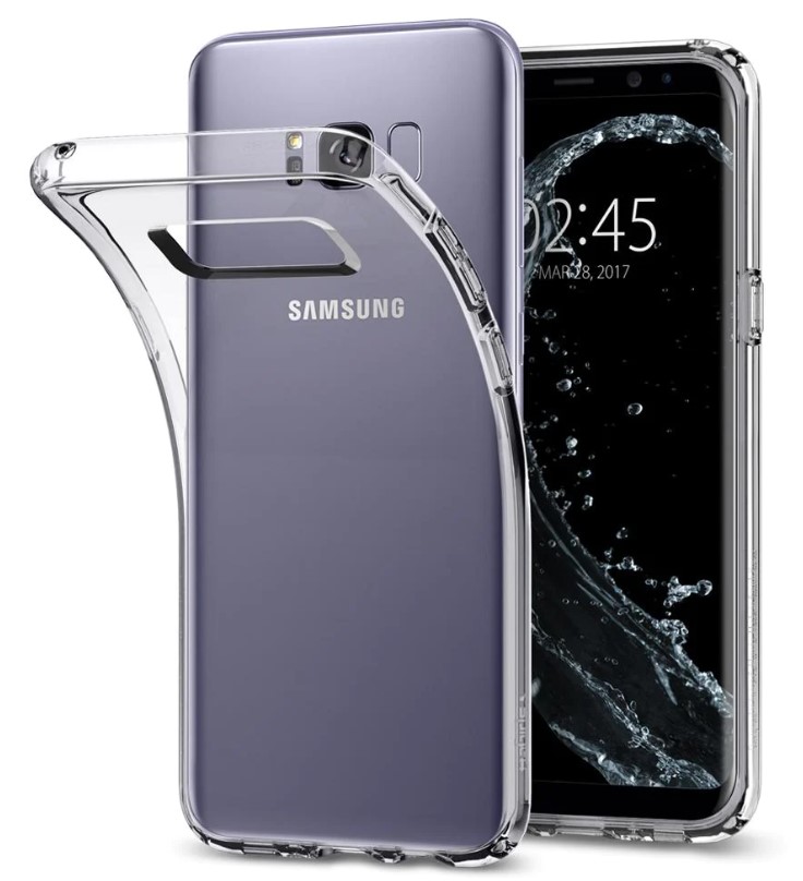 Puzdro priesvitné silikónové Samsung G950 Galaxy S8 Priesvitné