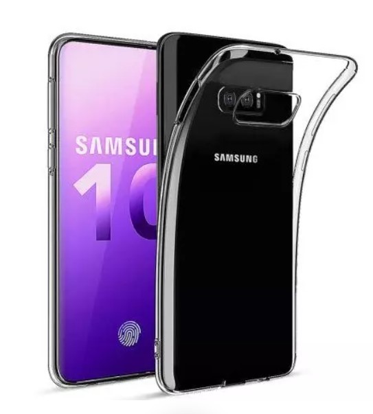 Puzdro priesvitné silikónové Samsung G970 Galaxy S10e Priesvitné
