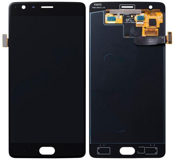 LCD Displej + Dotykové sklo OnePlus 3, 3T Čierna