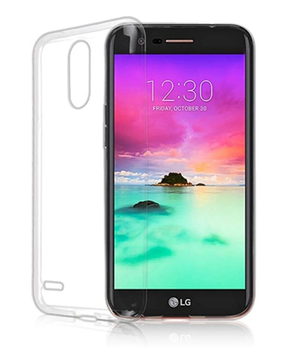 Puzdro priesvitné silikónové LG K10 2017, M250 Priesvitné
