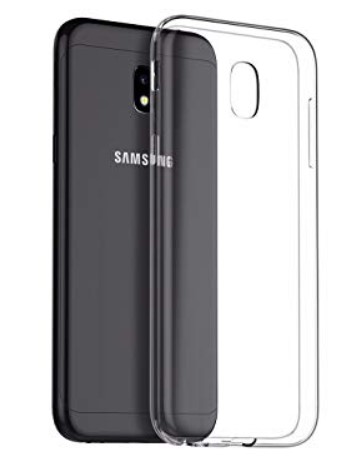 Puzdro priesvitné silikónové Samsung J330F Galaxy J3 2017 Priesvitné