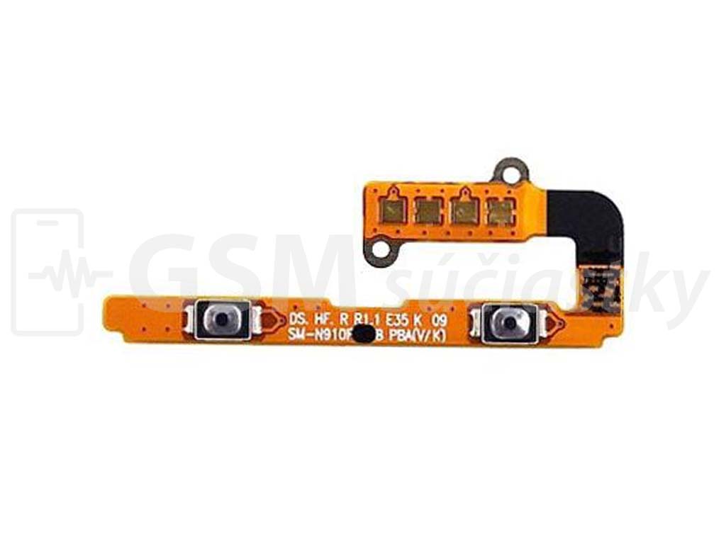 Flex kabel hlasitosti Samsung N910, N910F Galaxy Note 4 VOLUME - GH59-14178A Flex kábel