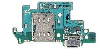 Doska nabíjania Samsung Galaxy A80 - nabíjací konektor PCB doska, nabíjací konektor,čítaš