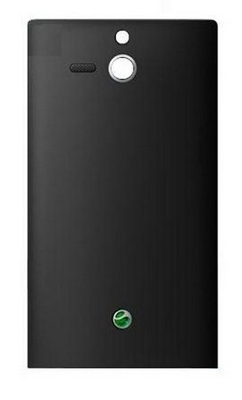 Kryt Sony ST25 Xperia U zadný Čierna