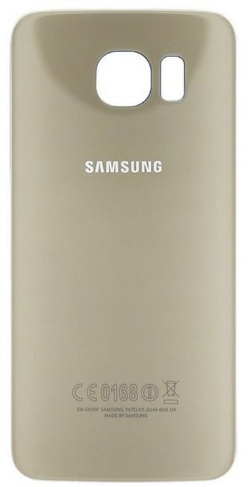 Kryt Samsung G920 Galaxy S6 zadný Zlatá
