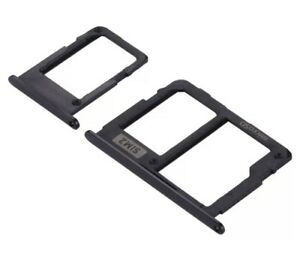Držiak SIM karty a SD karty Samsung J330F Galaxy J3 2017 Čierna
