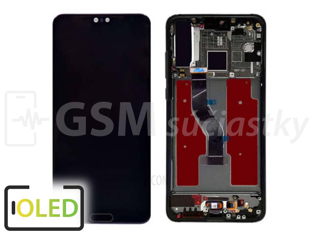 LCD Displej + Dotykové sklo Huawei P20 Pro OLED + RAM