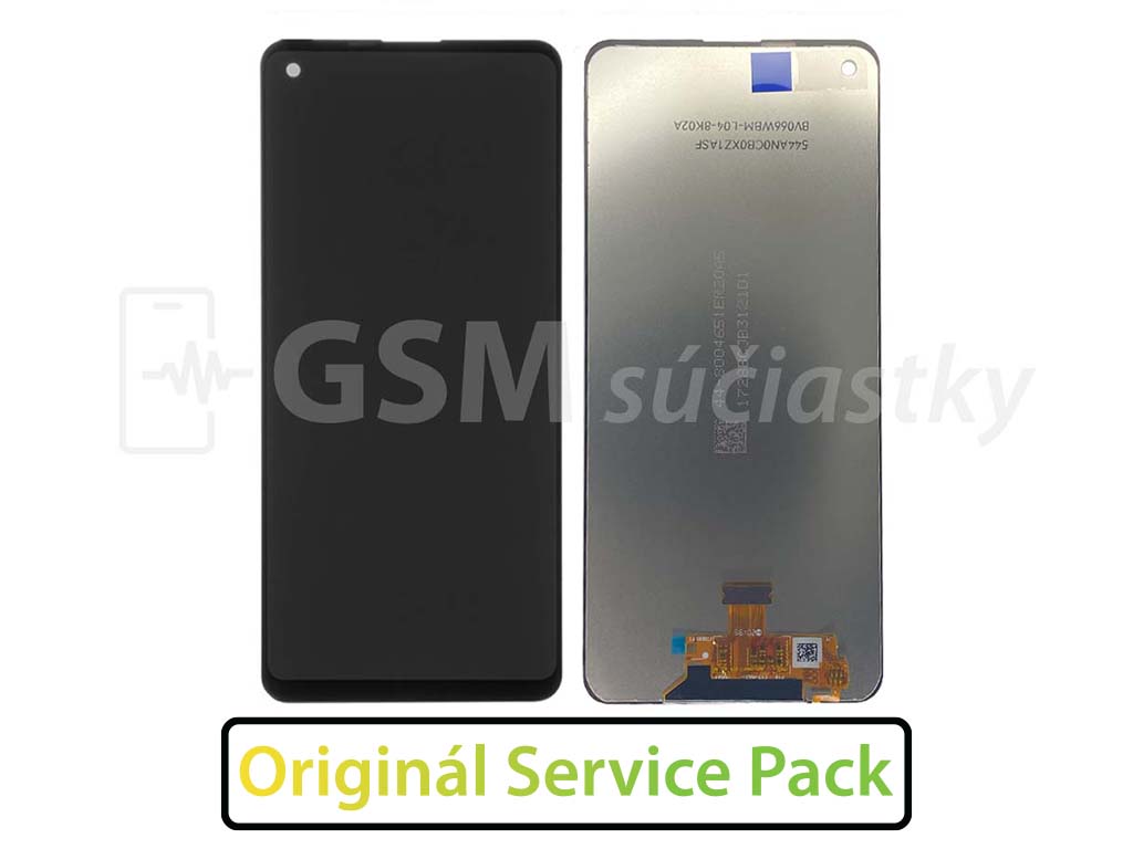 LCD Displej + Dotykové sklo Samsung Galaxy A21s A217F - originál Bez rámika