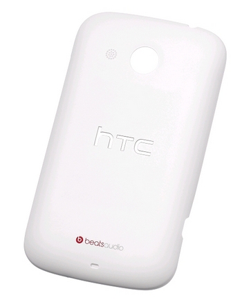Kryt HTC Desire C Zadný Biela