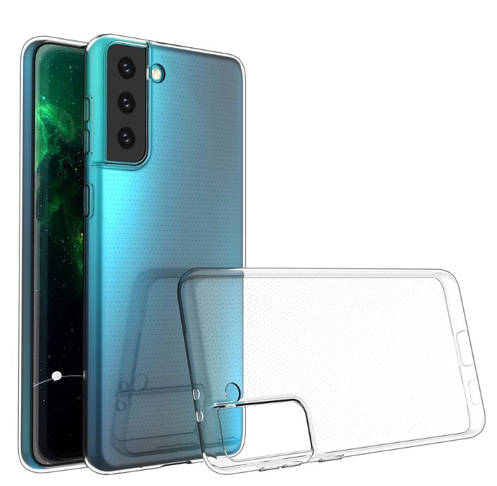 Puzdro priesvitné silikónové Samsung G996 Galaxy S21 Plus 5G Priesvitné