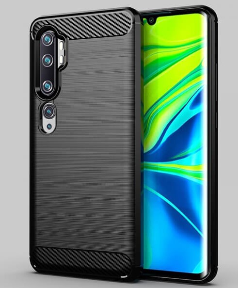 Puzdro odolné protinárazové Xiaomi Mi Note 10, Note 10 Pro Čierna