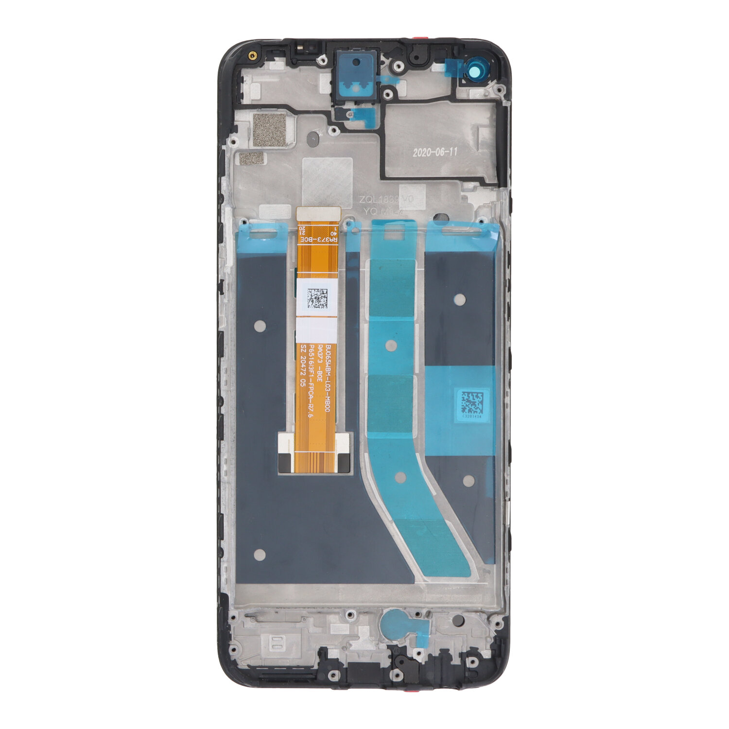 OnePlus Nord, N100 - LCD displej + Dotykové sklo Rám