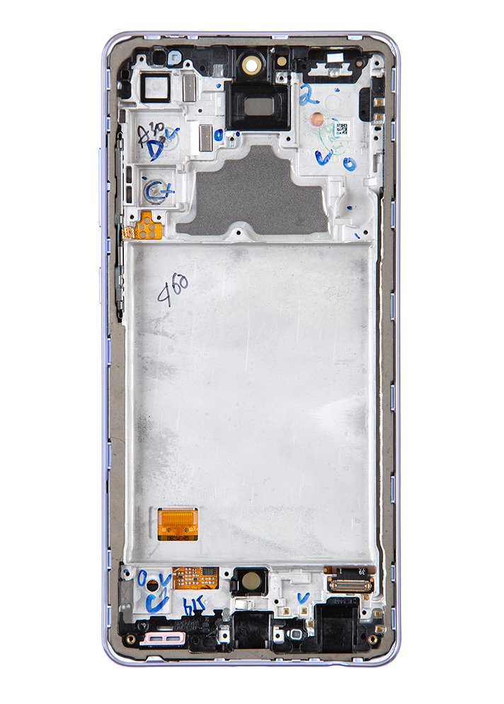 LCD Displej + dotyková plocha + Rám Samsung Galaxy A72 - originál Čierna