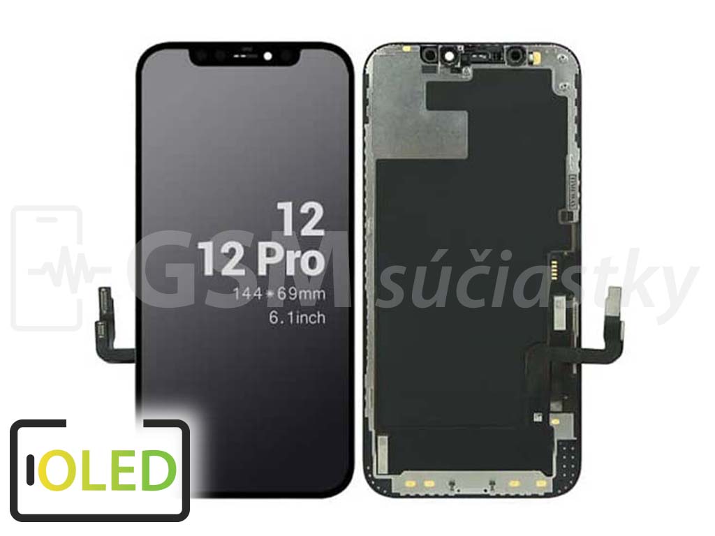 LCD displej + dotykové sklo iPhone 12, 12 Pro - GX OLED