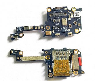 Doska SIM karty OnePlus 8T - mikrofón, sim čítač PCB doska