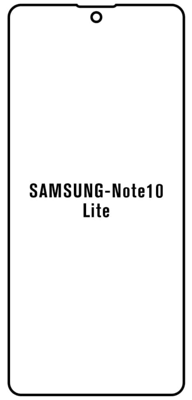 Ochranná fólia Sunshine Hydrogel pre Samsung Galaxy Note 10 Lite (SM-N770) Anti-Spy