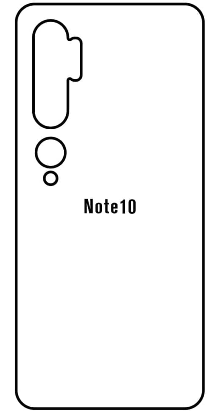 Ochranná fólia Sunshine Hydrogel pre Xiaomi Mi Note 10;Mi Note 10 Pro zadná matná
