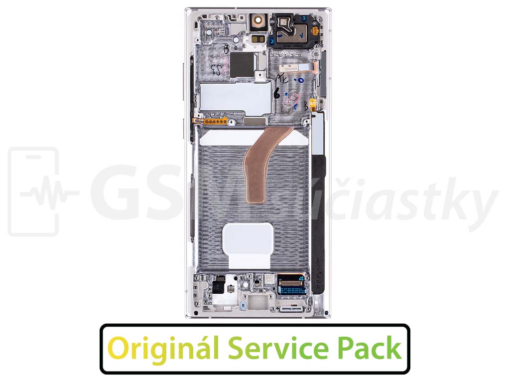 LCD Displej + Dotykové sklo Samsung Galaxy S22 Ultra S908B - originál green