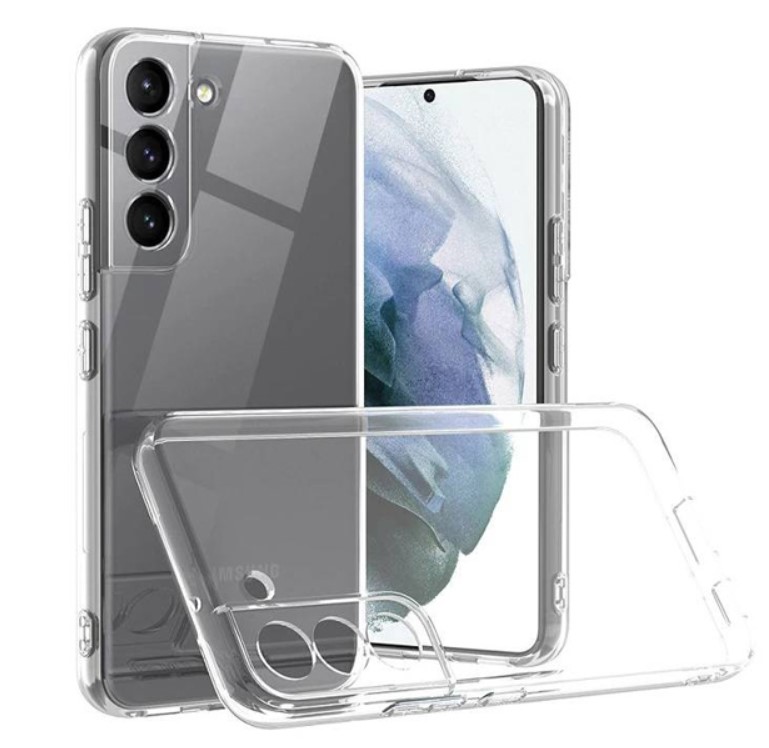 Puzdro priesvitné silikónové Samsung Galaxy S22, S901 Priesvitné