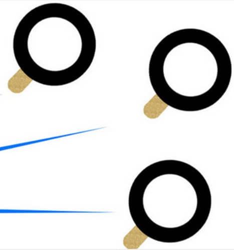 Sklíčko zadnej kamery Samsung G991B Galaxy S21