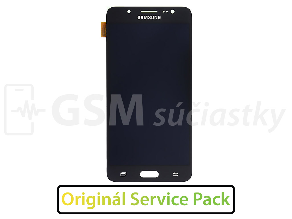Samsung J510FN Galaxy J5 2016 - LCD displej + Dotykové sklo Originál Čierna