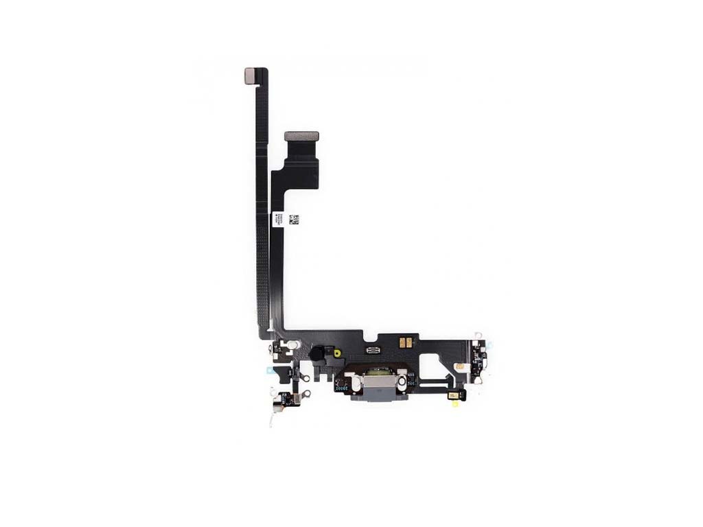 Flex kábel nabíjania Iphone 12 Pro Max - nabíjací konektor, mikrofón čierna-šedá