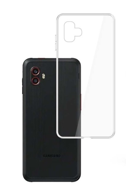 Puzdro priesvitné silikónové Samsung Xcover 6 Pro, G736 Priesvitné