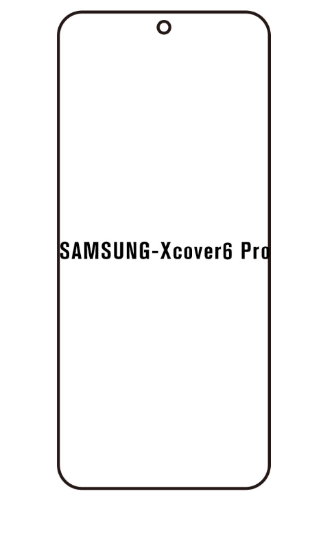 Ochranná fólia Sunshine Hydrogel pre Samsung Xcover 6 Pro (SM-G736) predná čirá
