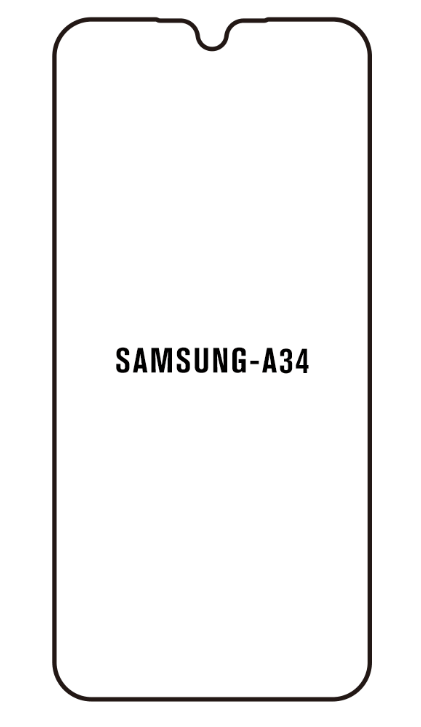 Ochranná fólia Sunshine Hydrogel pre Samsung Galaxy A34 5G (SM-A346) Anti-Spy