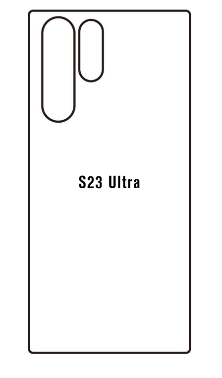 Hydrogel ochranná fólia pre Samsung Galaxy S23 Ultra, S918 zadná matná