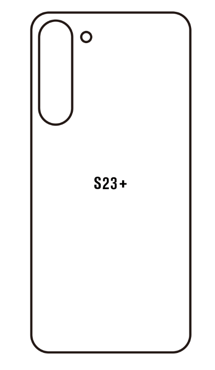 Ochranná fólia Sunshine Hydrogel pre Samsung Galaxy S23 Plus (SM-S916) zadná čirá