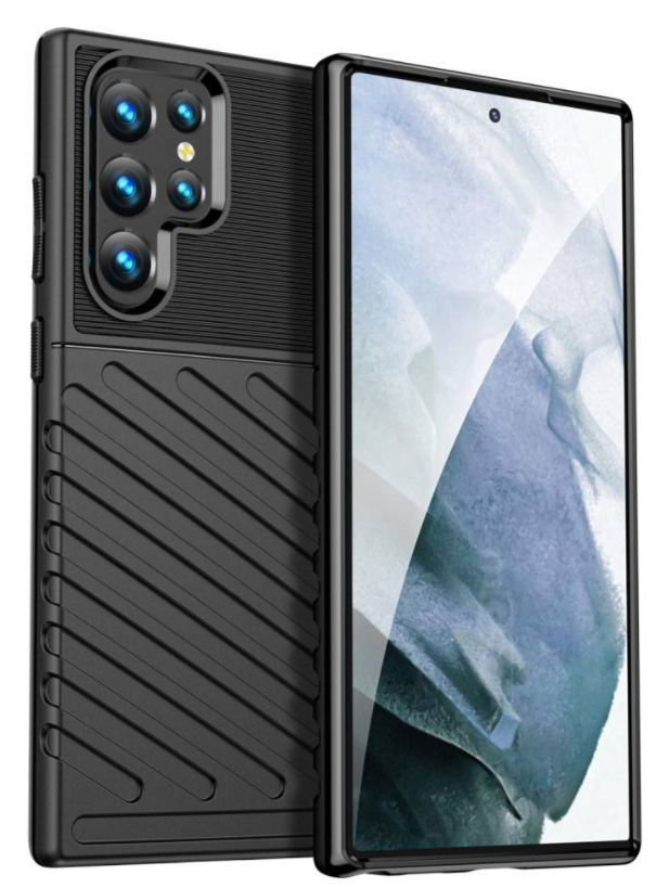 Puzdro odolné protinárazové Samsung Galaxy S23 Ultra, S918 Čierna
