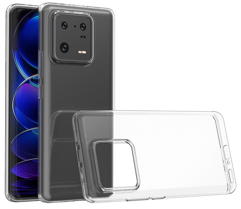 Puzdro priesvitné silikónové Xiaomi 13 Pro Priesvitné