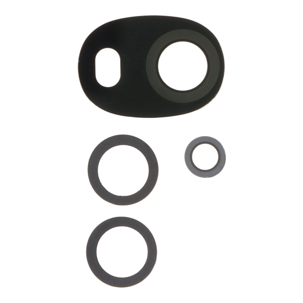 Motorola Moto G22 - Sklíčko zadnej kamery Čierna