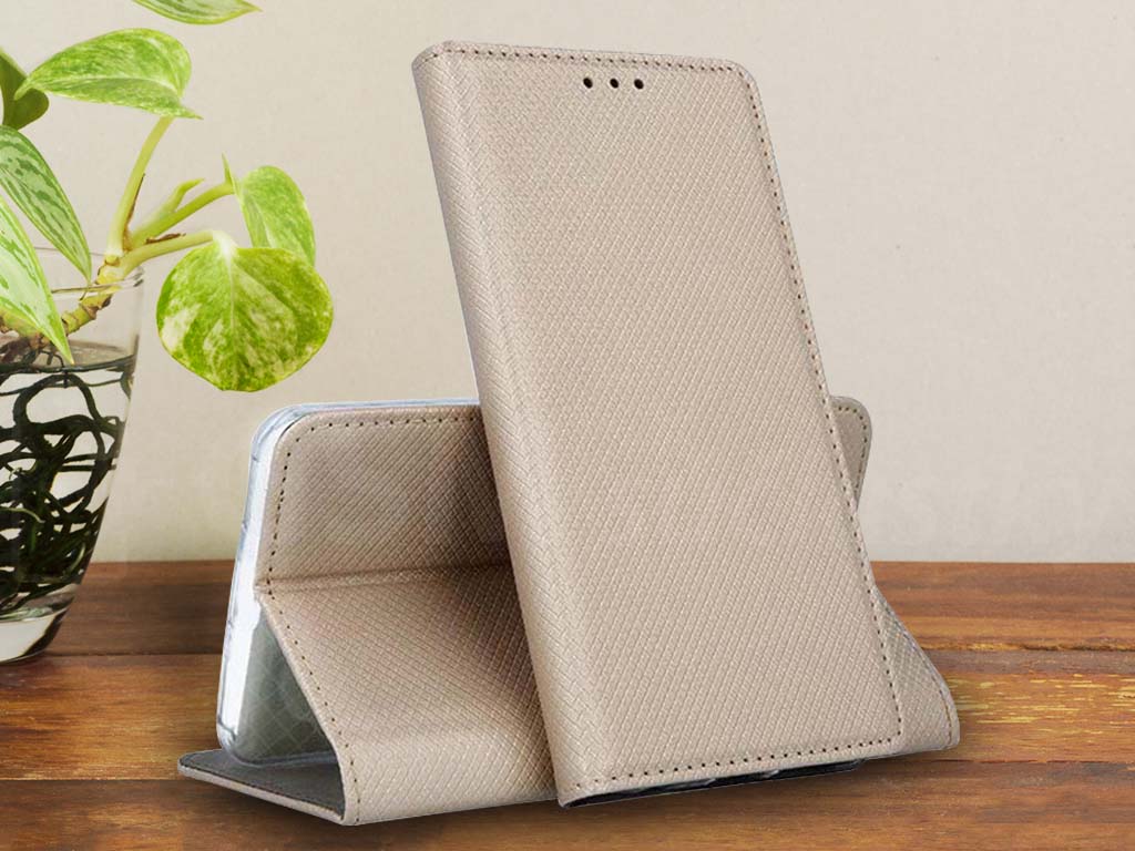 Knižkové puzdro Samsung Galaxy Note 10 Lite, N770 Zlatá