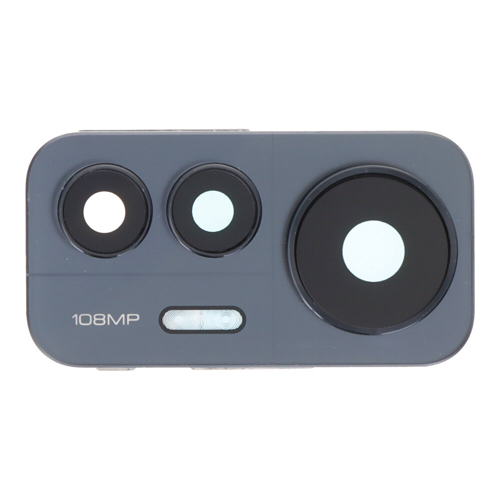 Sklíčko Xiaomi 12 Lite zadnej kamery Čierna