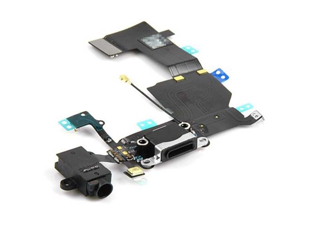 Flex nabíjací konektor iPhone 5 - mikrofón a audio konektor Flex kábel