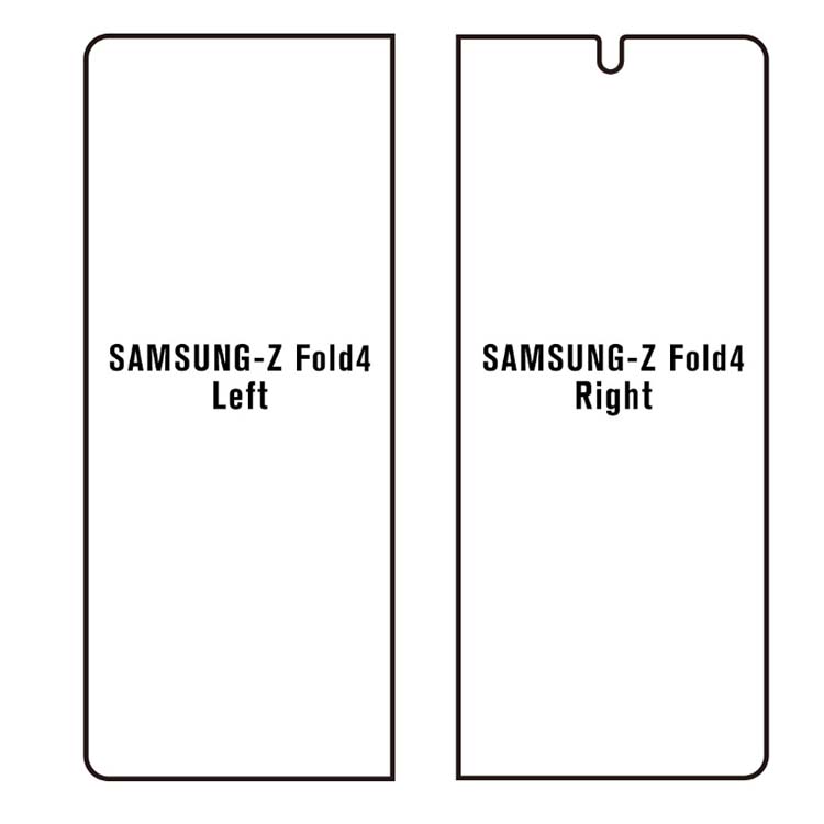 Hydrogel ochranná fólia pre Samsung Galaxy Z Fold 4 (SM-F936) vnútorná číra