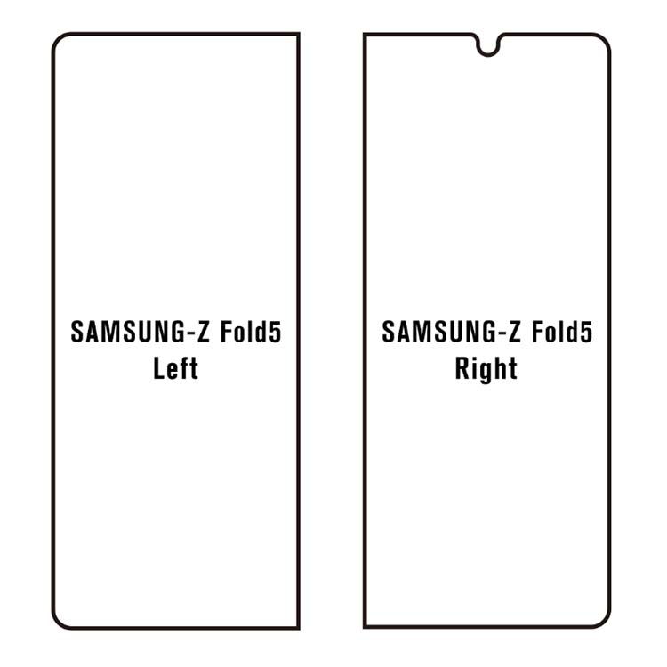 Hydrogel ochranná fólia pre Samsung Galaxy Z Fold 5 (SM-F946) vnútorná matná