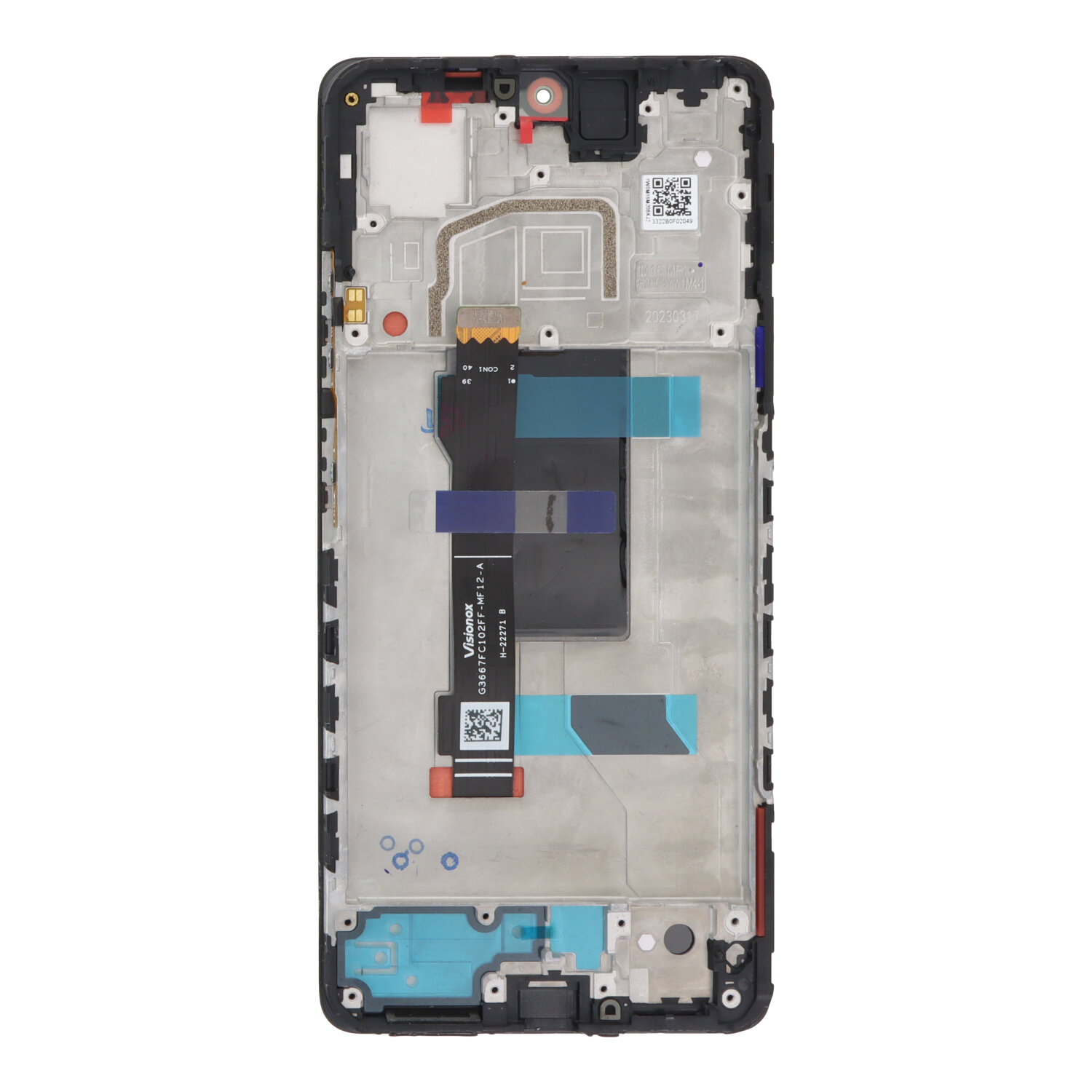 Xiaomi Redmi Note 12 Pro 5G - LCD displej + dotykové sklo a rám (OLED) LCD